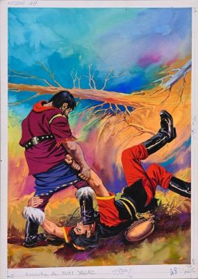 Yalaz, Suat - 1 Original cover - Kebir - n°4 – Le fort d’Acamouts - 1974 | Catawiki