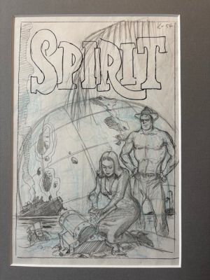 Will Eisner - 1 Couverture préliminaire originale - The Spirit - #54 - 1983 | Catawiki