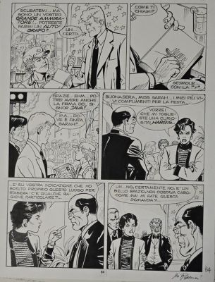 Romanini, Giovanni - 1 Original page - Martin Mystère - Il giorno che non esisteva | Catawiki