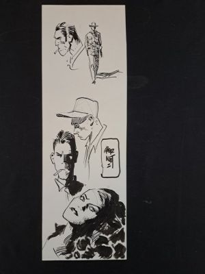 Bernet, Jordi - 1 Original drawing - Torpedo, Dark lady ed altri | Catawiki