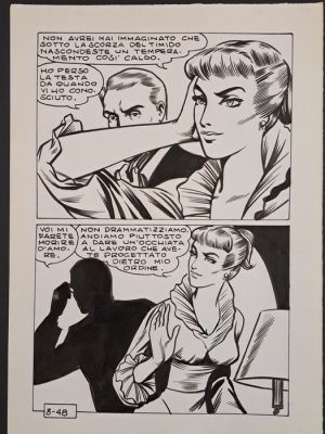 Magnus & Bunker - 1 Original page - Satanik - Delitto Perfetto | Catawiki