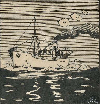 Van Exter, Jan Dirk (Marten Toonder Studio’s) - 1 Bande originale - Pim, Pam en Pom - (jaren 1940) | Catawiki