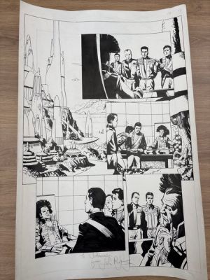 John Ridgway - 1 Original page - Babylon 5 - #8 - 1995 | Catawiki