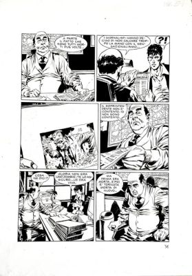 Cestaro, Raul - 1 Original page - Dylan Dog | Catawiki