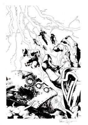 A.X.E #6 VALERIO GIANGIORDANO COVER ART | Scott’s Collectables