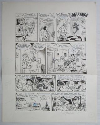 Bosschaert, Jan - 1 Original page - De Geverniste vernepelingskes - Plaat 2 - 1997 | Catawiki