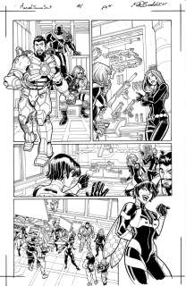 Nick Bradshaw | Marvel 2025 Swimsuit Issue pg#4 | Art by Canucks