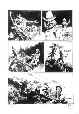 Carnevale, Massimo - 1 Original page - Tex - Speciale n. 36 "La Vendetta delle Ombre" | Catawiki