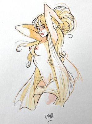 Barbucci Alessandro - 1 Original colour drawing - Ekhö Monde miroir - 2024 | Catawiki