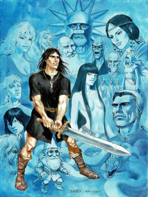 Taranzano, Pierre - 1 Original colour drawing - Thorgal - L‘homme des étoiles - 2025