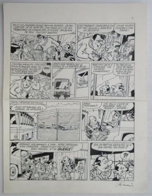 Attanasio, Dino - 1 Original page - Spaghetti