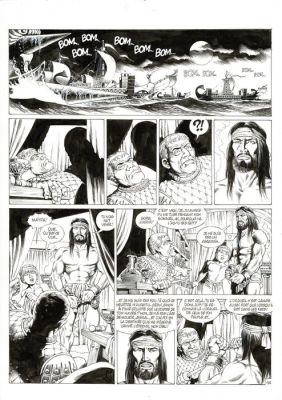 Mitton, Jean-Yves - 1 Original page - Ben Hur T2 - Quintus Arrius - 2009 | Catawiki