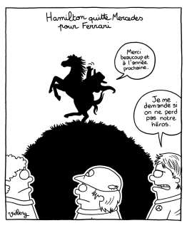 Martin Vidberg | Hamilton chez Ferrari | Les dessinateurs