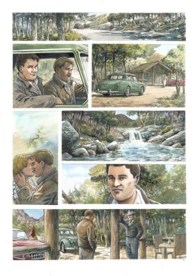 Berlion, Olivier - 1 Original colour page - L’alibi / collectif - "Un ami sur qui compter" - 2023 | Catawiki