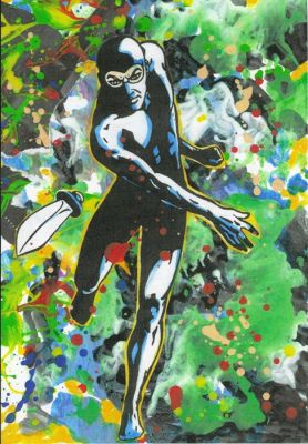 Vercelli, Gino - 1 Original colour drawing - Diabolik - Diabolik - 2025 | Catawiki