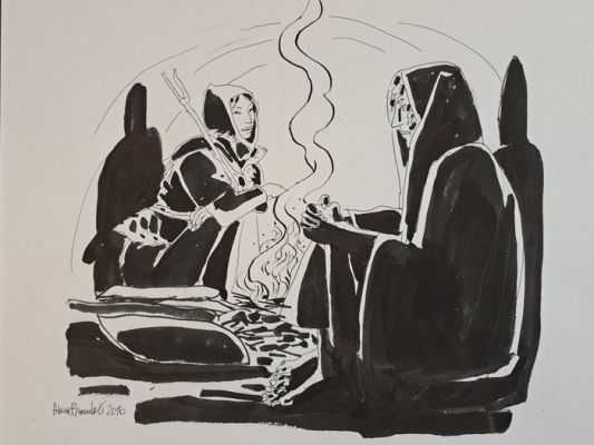 Brandoli, Anna - 1 Original drawing - Rebecca - 2010 | Catawiki