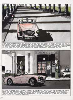 De Loustal, Jacques (1956) | DE LOUSTAL, Jacques BARNEY ET LA NOTE BLEUE. Encre de Chine et aquarelle | Coutau Bégarie