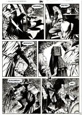 Dotti, Maurizio - 1 Original page - Dampyr #147 - "Tributo di sangue" - 2012 | Catawiki