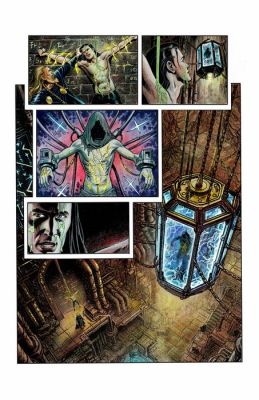 Sforza, Antonio - 1 Original colour page - The Lost Pact - The Lost Pact - tavola 9 | Catawiki