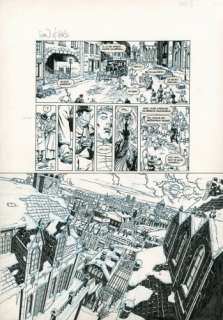 Stan Stanislas Manoukian Dit (Né En 1969) & Vince Vincent Roucher Dit (Né En 1969) Vortex Encre de Chine, Crayon Bleu, Gouache ...