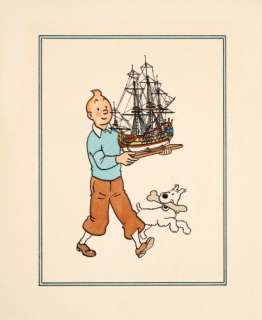 Hergé Georges Remi Dit (1907 - 1983) | TINTIN, MILOU ET LA LICORNE | Artcurial