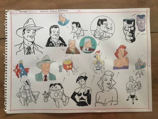 Torres, Daniel - 1 Original drawing - Roco Vargas - badgets - 1989 | Catawiki