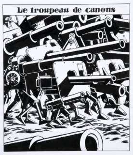 David B | LE TROUPEAU DE CANONS | Artcurial