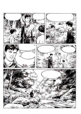 Berlion, Olivier - 1 Original page - Pacotille T2 - L’^le de la liberté - 2022 | Catawiki