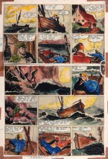 Sirius | L’Epervier Bleu, planche n°8 à l’encre de Chine… | Millon