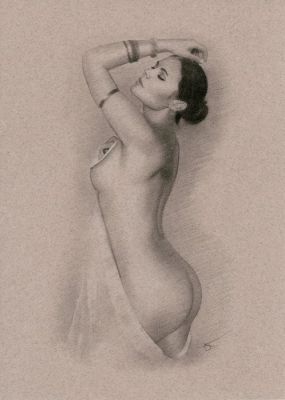 Arthur Smith - 1 Original drawing - Les pin-up d’Arthur - Clara - 2026 | Catawiki
