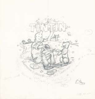 Hergé Georges Remi Dit (1907-1983) | FROMAGE TINTIN | Artcurial