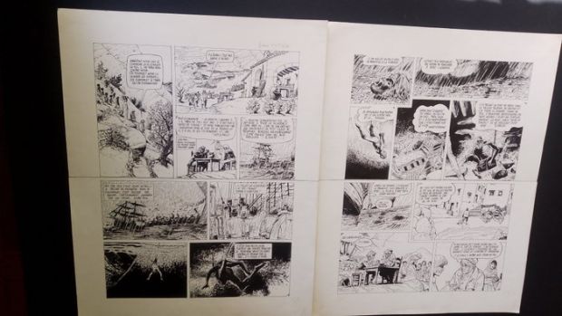 Franz - 2 Original page - Lester Cockney - De kinderhandelaars | Catawiki