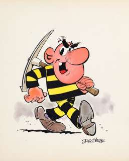 Deliège | Bobo, illustration à l’encre de Chine et à… | Millon