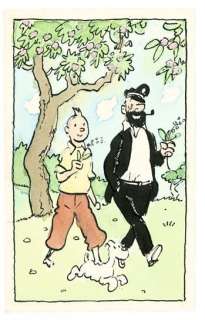 Hergé Georges Remi Dit (1927-1983) | TINTIN, MILOU ET HADDOCK | Artcurial