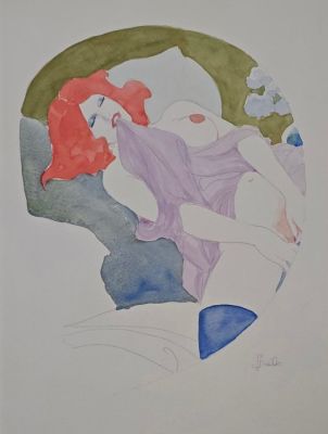 Follo, Leone - 1 Original colour drawing - Sleep | Catawiki