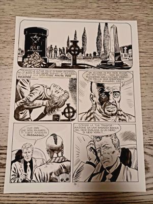 Bignotti, Franco - 2 Original page - Martin Mystère - #40 La reincarnazione di Annabel Lee - 1985 | Catawiki