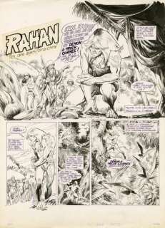 André CHÉRET (né en 1937) Rahan Le démon Ã  trois c… | Phoenix Auction