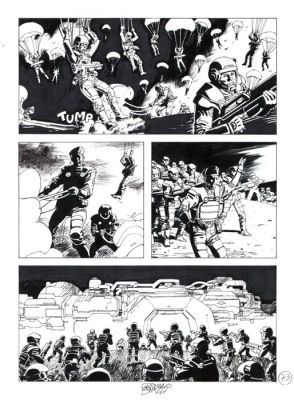 Bonazzi, Germano - 3 Original page - Nathan Never Gigante #5 - "Nemo" - 2000 | Catawiki