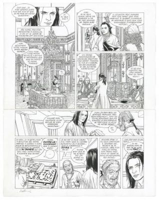 Patrice Pellerin | Planche originale n°8 - Coulez la Méduse ! - L’Épervier | Daniel Maghen