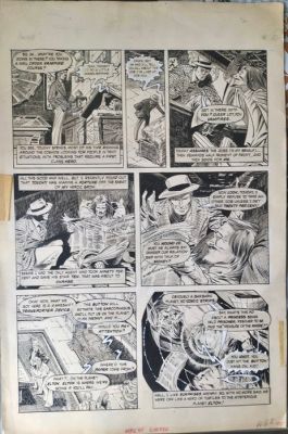 Carmine Infantino - Dan Green - 1 Original page - Eerie | Catawiki