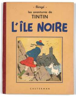 Tintin - N°7 | LES AVENTURES DE TINTIN REPORTER - L’ILE NOIRE | Artcurial