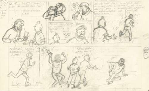 Hergé Georges Remi Dit (1907-1983) | LES AVENTURES DE TINTIN | Artcurial