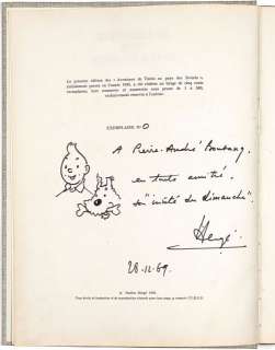 Hergé | TINTIN - N°Â 1 | Artcurial