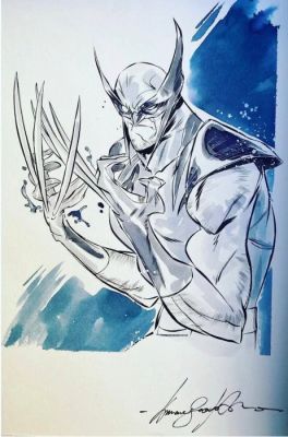 Simone Buonfantino - 1 Original colour drawing - Wolverine - 2023 | Catawiki