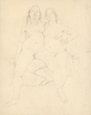 Paul Cuvelier | Illustration originale, montée sur un carton | Daniel Maghen