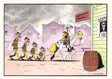 Michel Janvier Né En 1954 - LUCKY LUKE