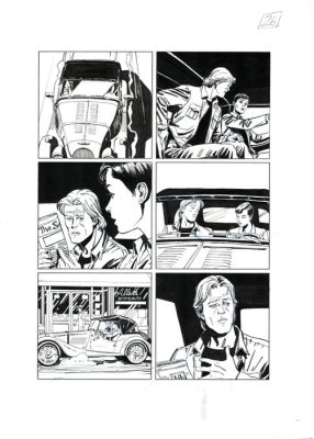Piccioni, Valerio - 3 Original page - Julia #207 - "Oro nero, sangue rosso" - 2015 | Catawiki