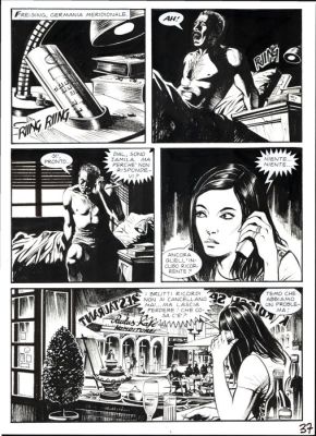 Dotti, Maurizio - 1 Original page - Dampyr #123 - "I senza morte" - 2010 | Catawiki