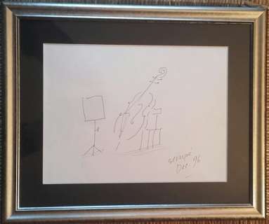 Sempé | Original drawing  - Les Musiciens (1996) | Catawiki