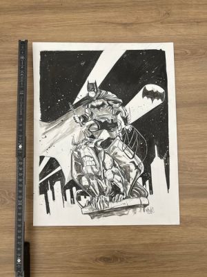 Alessandro Micelli - 1 Original drawing - Batman - 2015 | Catawiki